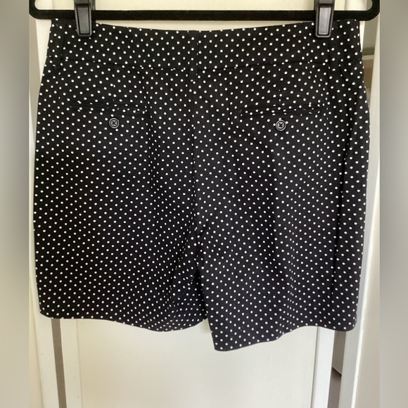 Zac & Rachel Pants - Zac & Rachel polka dot shorts flat front NWOT
